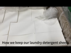 How we keep our launder detergent sheet
